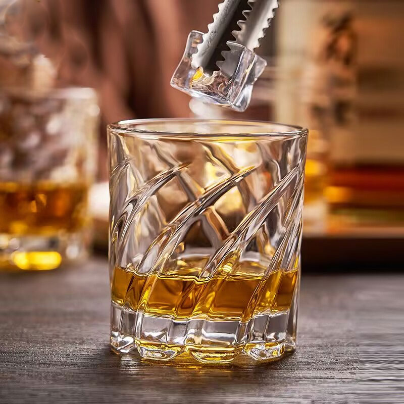 엠보싱 위스키 글라스 고급 가정용 럭셔리 유리 제품 바 - Wine Beer Spirit 리뷰 및 가격