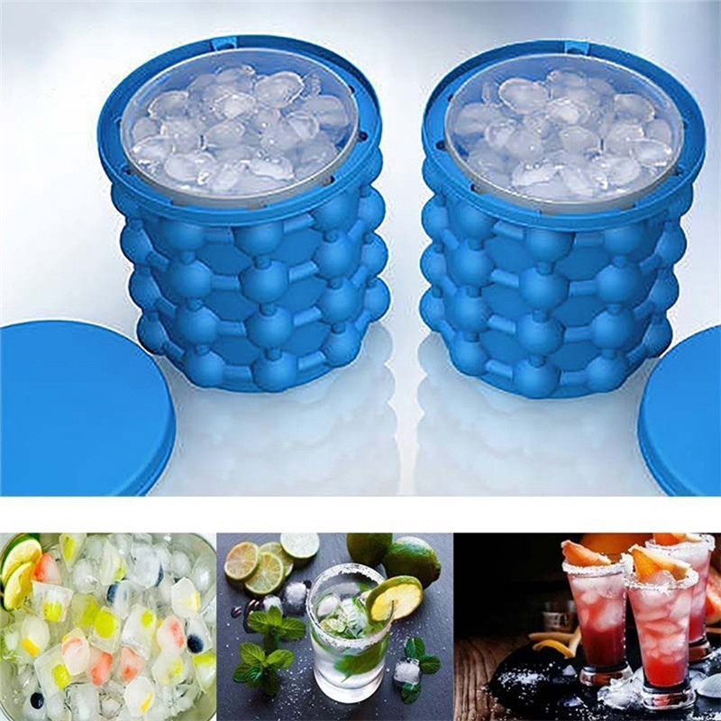 휴대용 실리콘 아이스 큐브 메이커, 와인 쿨러, 맥주  - Wine Beer Cooler 리뷰 및 가격