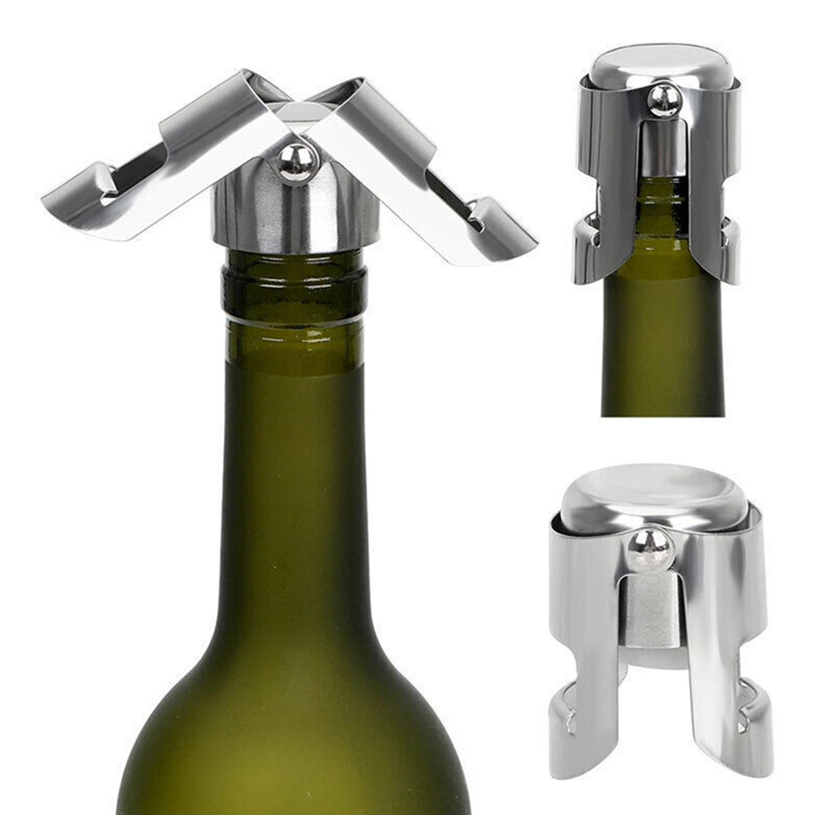 휴대용 스틸 샴페인 병 마개 반짝이는 누수 방지 와인  - Wine Beer Champagne 리뷰 및 가격