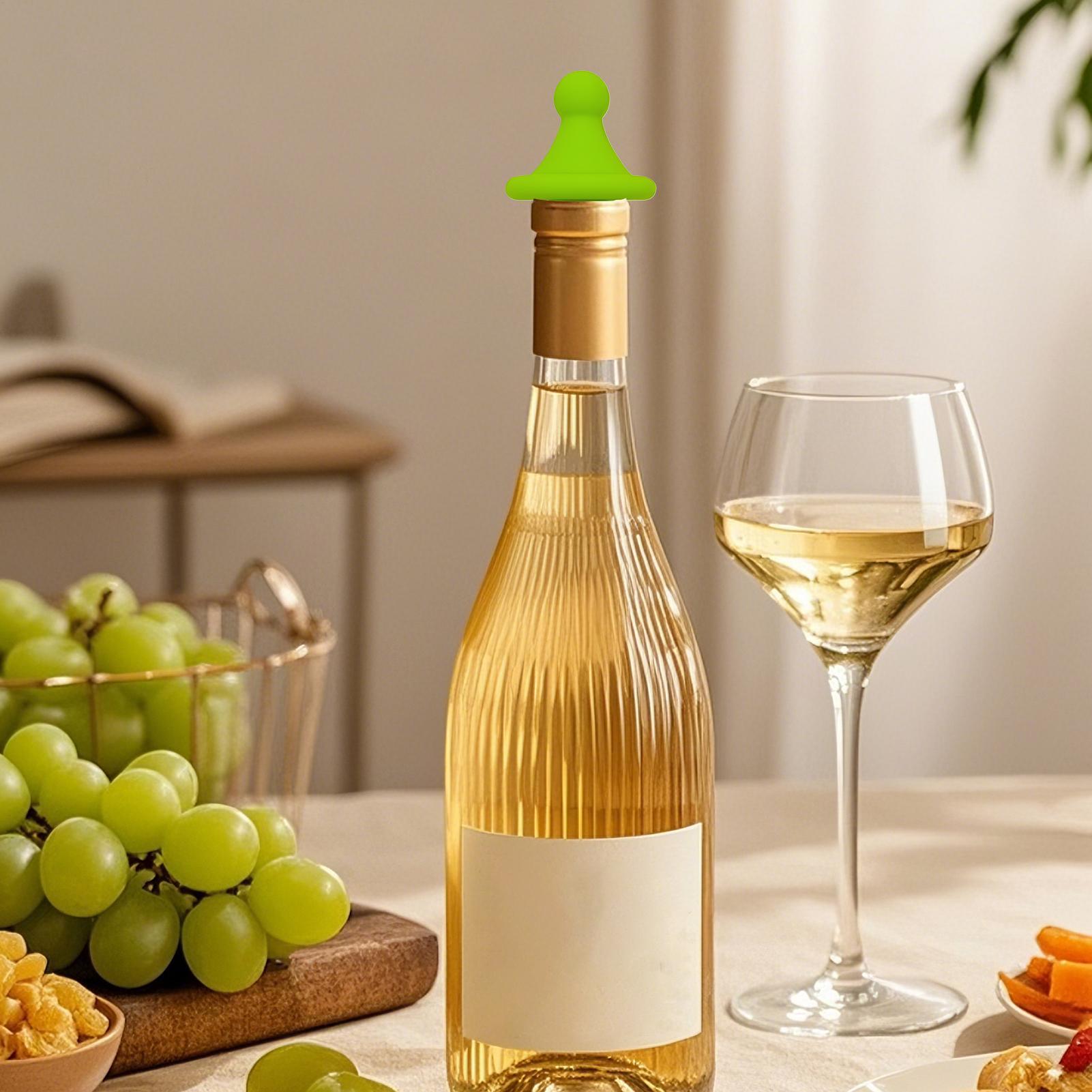실리콘 와인 스토퍼 음료 병 마개 고탄성 샴페인 씰링  - Wine Beer Champagne 리뷰 및 가격