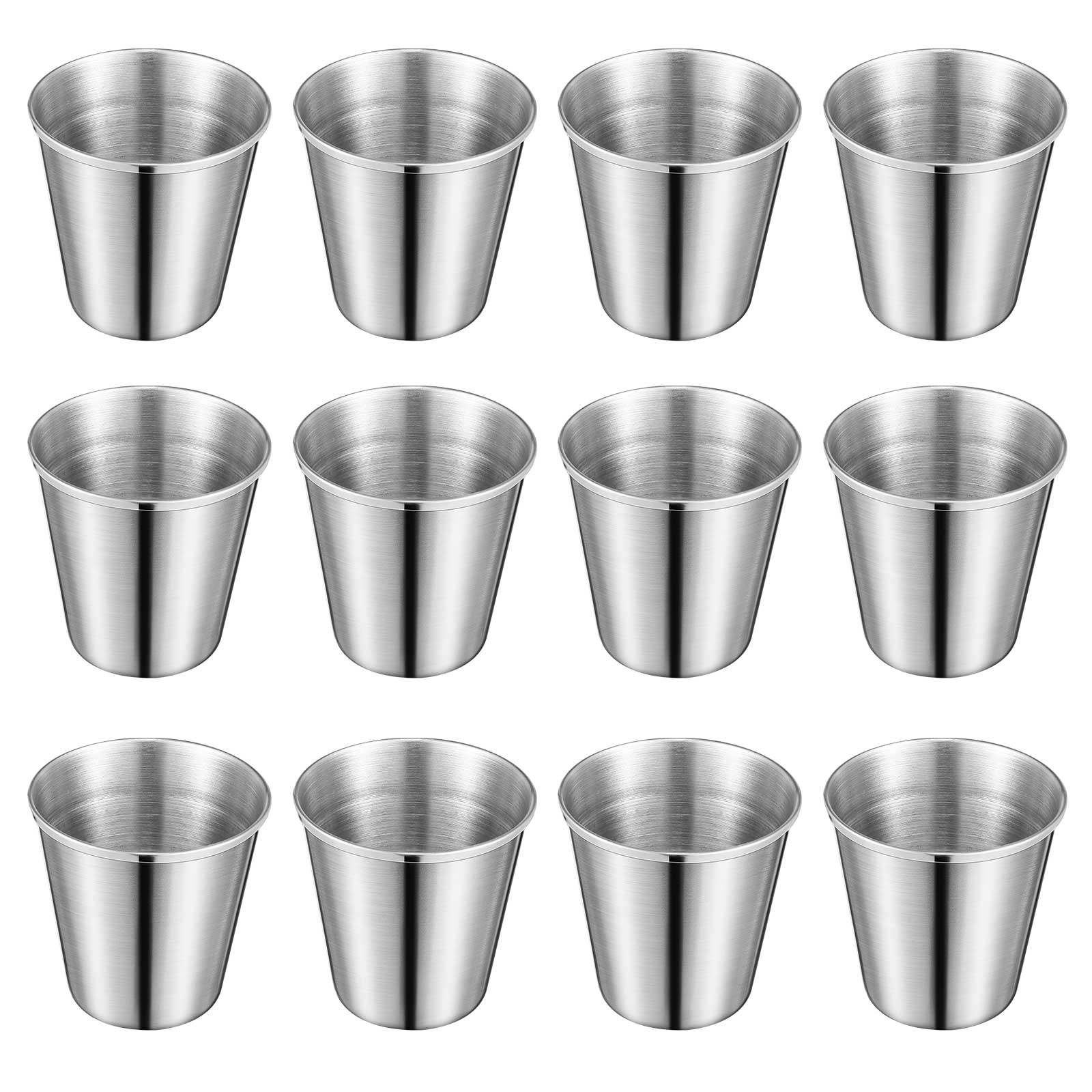 12Pcs 스테인레스 스틸 음료 텀블러 전문 바 컵 주 - Wine Beer Spirit 리뷰 및 가격