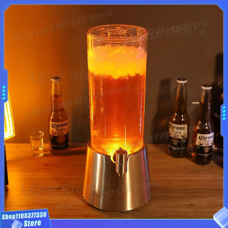 3L LED 조명 맥주 디스펜서 배럴, 탭이 있는 발광 - Beer Wine Up 리뷰 및 가격