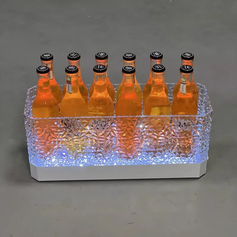 와인 및 맥주병용 LED 아이스 버킷, 다색 플라스틱  - Beer Wine Up 리뷰 및 가격
