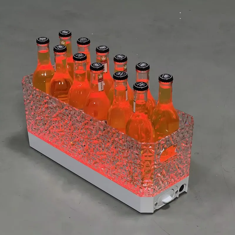 와인 및 맥주병용 LED 아이스 버킷, 다색 플라스틱  - Beer Wine Up 리뷰 및 가격