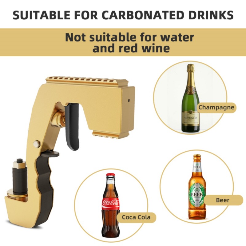 샴페인 건 와인 스프레이어 피스톨 맥주병용 내구성 있는 - Wine Beer Champagne 리뷰 및 가격