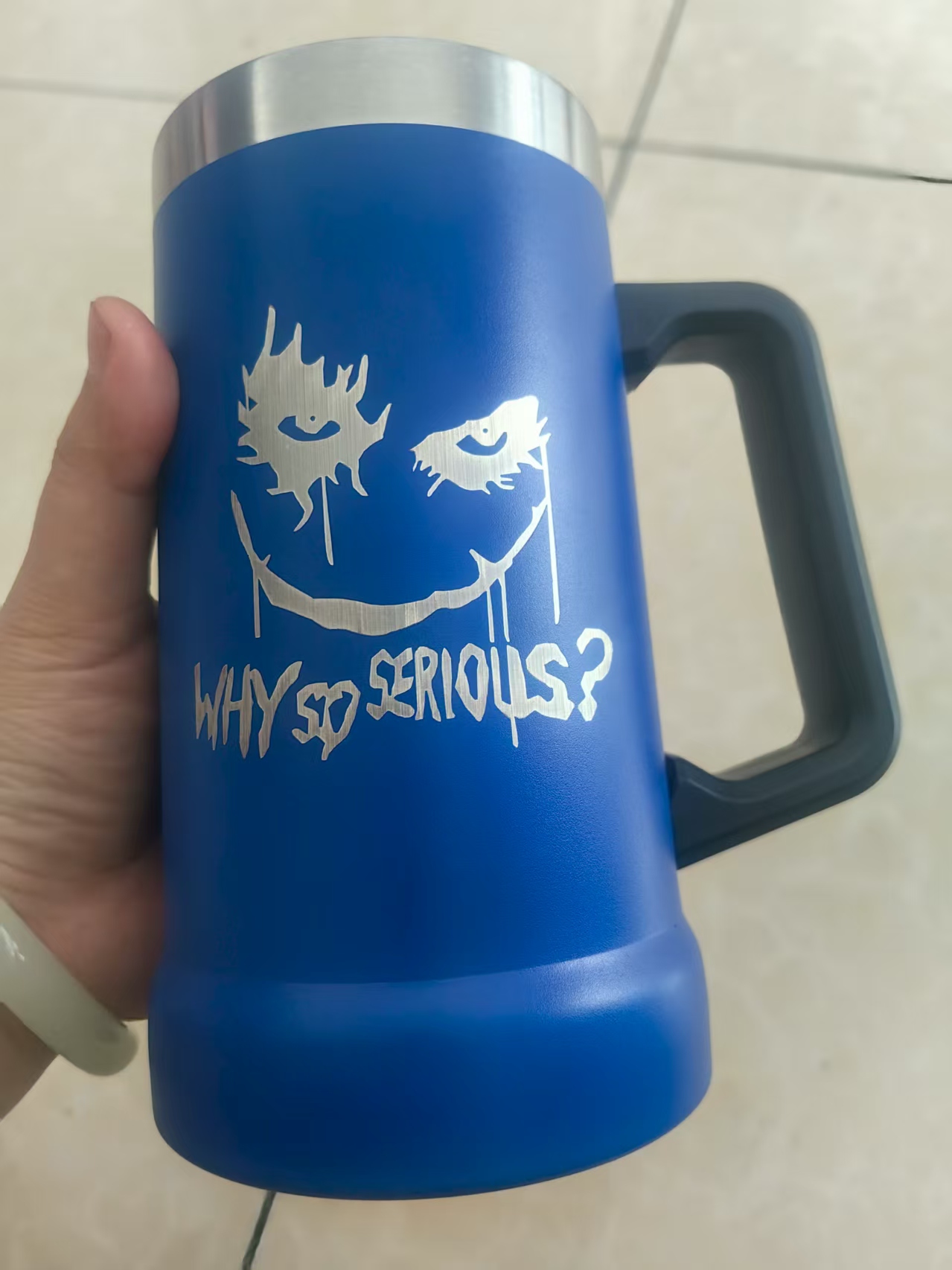 24온스 맥주 와인 보온병 대용량 컵 보냉 텀블러 커피 - Wine With Beer Name 리뷰 및 가격