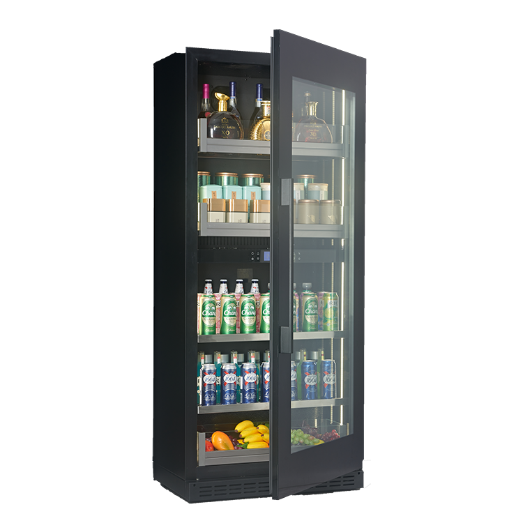 전기식 블랙 글라스 도어 와인 및 맥주 쿨러, 가정 및 - Wine Beer Cooler 리뷰 및 가격