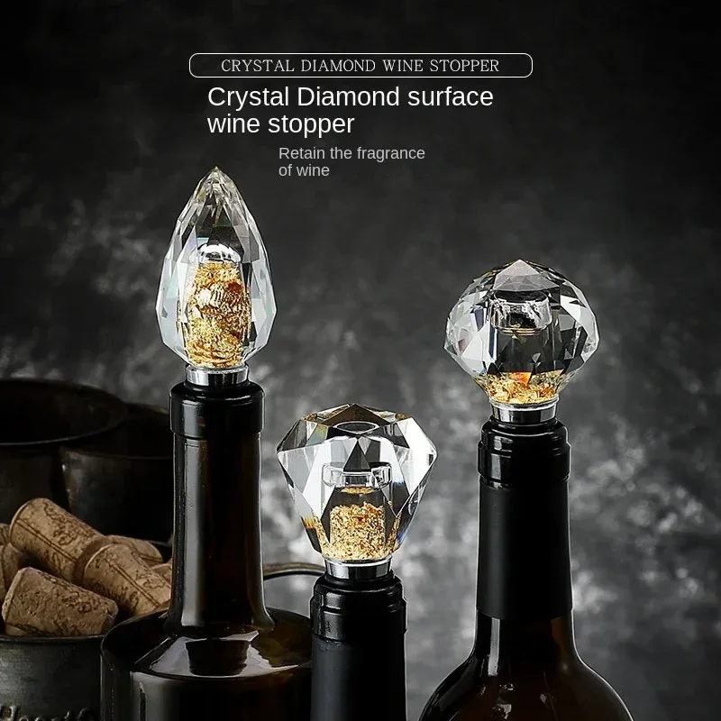 창의적인 유리 크리스탈 와인 스토퍼, 홈 맥주 샴페인  - Wine Beer Champagne 리뷰 및 가격